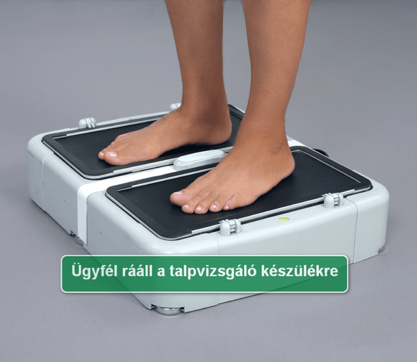 Lábtartás mérés